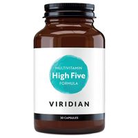 Viridian High Five Multivitamin & Mineral Formula, 30 Capsules